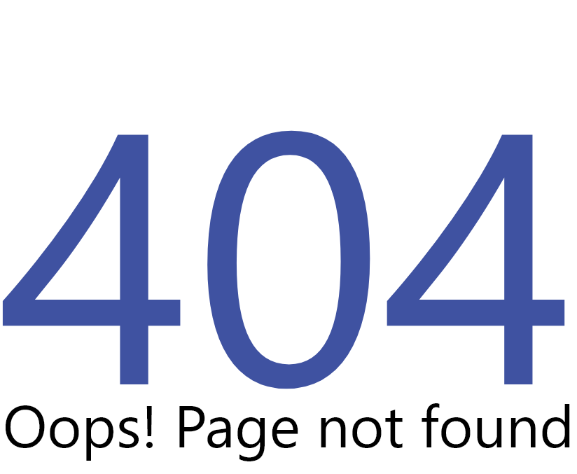 ERROR 404 Página no encontrada